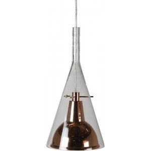 Malmen taklampa - Glas/kopparfärgad metall - Pendellampor