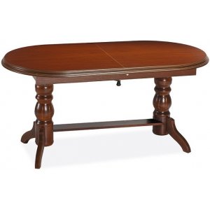 Andrea förlängningsbart matbord 120-160 cm - Kastanj - Övriga matbord