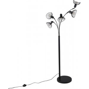 Nätthult golvlampa 5 - Svart - Golvlampor -Lampor - Golvlampor