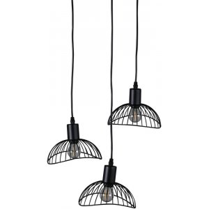 Nätthult taklampa 3 - Svart - Pendellampor