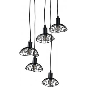 Nätthult taklampa 5 - Svart - Pendellampor