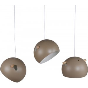 Nordanås taklampa 3 - Brun - Pendellampor