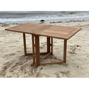Saltö klaffbord 140 cm - Teak - Utematbord
