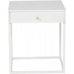 Torsnäs sängbord - Vit - Sängbord -Sovrumsmöbler - Sängbord