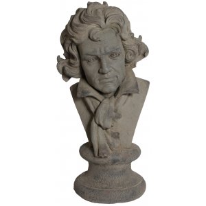 Trädgårdskonst Staty Beethoven - H70 cm - Utemöbler -Utemöbler - Trädgårdskonst