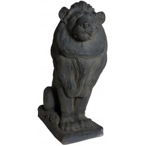 Trädgårdskonst Staty lejon - H80 cm - Utemöbler -Utemöbler - Trädgårdskonst