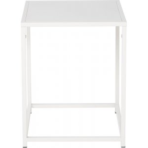 Träne sidobord 38 x 37 cm - Vit - Sidobord & lampbord