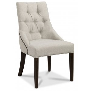 2 st Tuva Europa version II - Beige & valnöt - Klädda & stoppade stolar