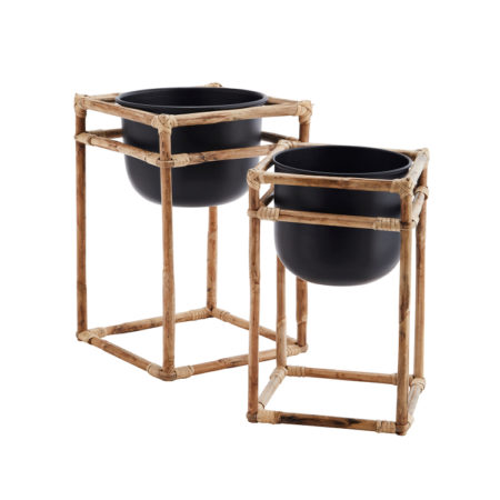 Bild på PIEDESTAL Krukor 2-pack Bambu från Madam Stoltz