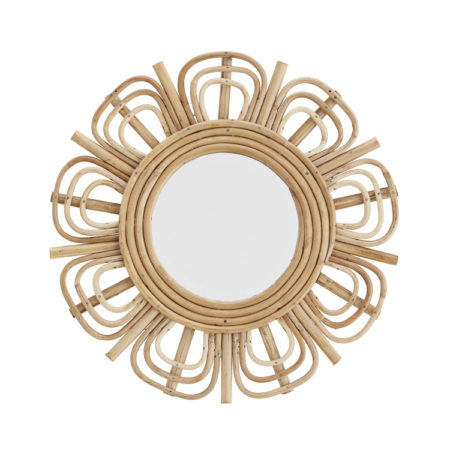 Bild på RUND Spegel Bambu från Madam Stoltz