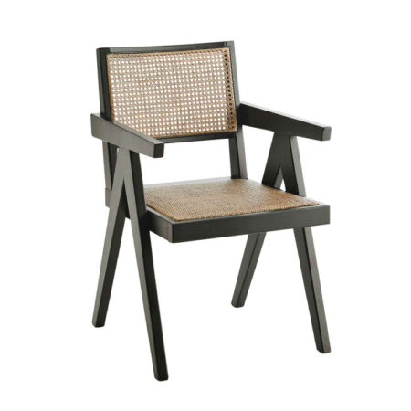 Bild på STOL Trä/Rotting Svart från Madam Stoltz