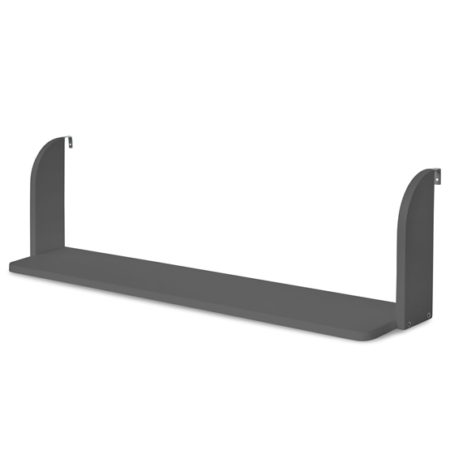 Bild på Homestyle4u Hängande bokhylla till loftsäng (Grå) från Homestyle4u