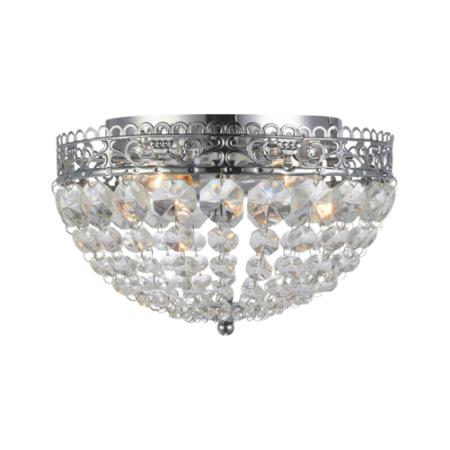 Bild på SAXHOLM Plafond 2L Krom/MC IP21 - Markslöjd