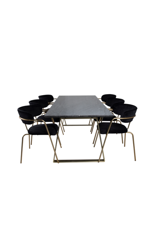 hom_1629099-05_Fs Bild på Matgrupp Estri med 6st matstolar Atticus - Venture Home