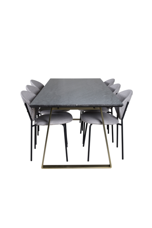 hom_1629109-02_Fs Bild på Matgrupp Estri med 6st matstolar Visby - Venture Home