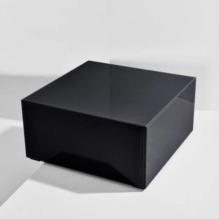 Bild på Pop bord i färgat glas 60x60 cm - Pastill