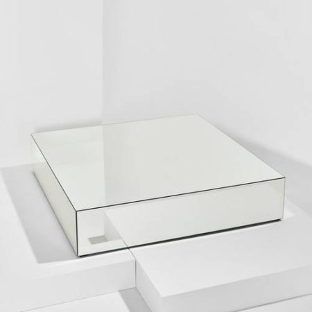 Bild på Ponti bord i spegelglas 110x110 cm - Pastill