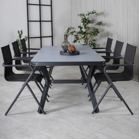 Bild på Matgrupp Uppsala med 6 st Malou matstolar - Venture Home