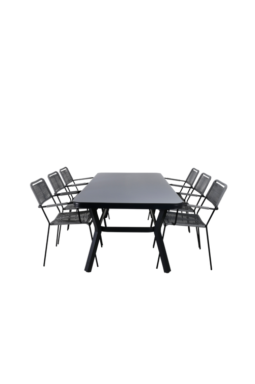 hom_1647487-04_Fs Bild på Matgrupp Uppsala med 4 st Levis matstolar - Venture Home