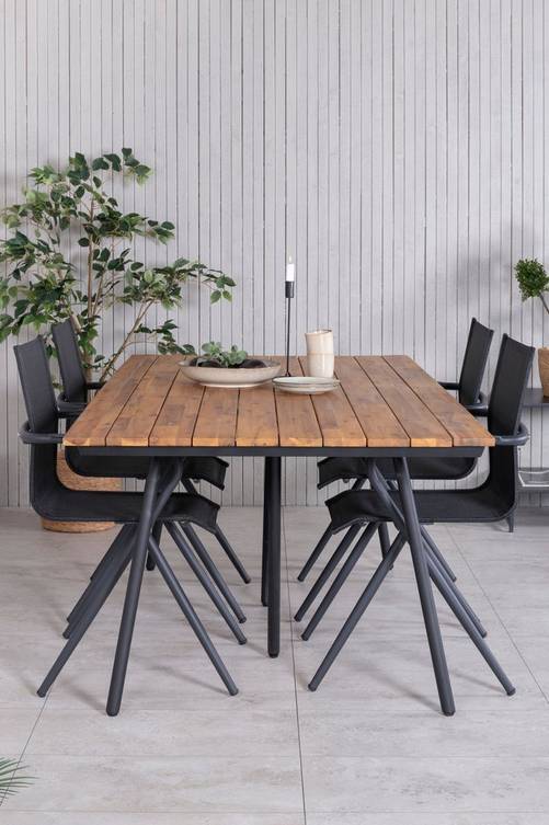 hom_1647561-01_Fs Bild på Matgrupp Cambridge med 4 st Malou matstolar - Venture Home