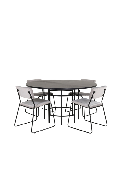 hom_1669904-02_Fs Bild på Matgrupp Copenhagen med 4 st matstolar Kenth - Venture Home