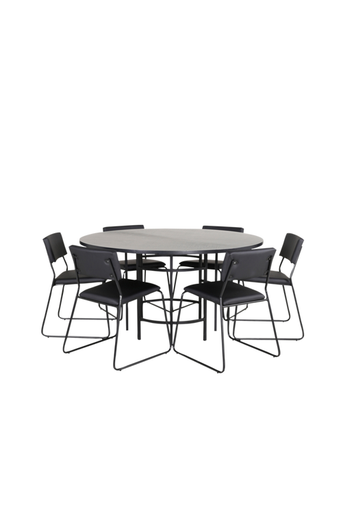 hom_1669905-01_Fs Bild på Matgrupp Copenhagen med 6 st matstolar Kenth - Venture Home