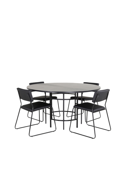 hom_1669910-01_Fs Bild på Matgrupp Copenhagen med 4 st matstolar Kenth - Venture Home