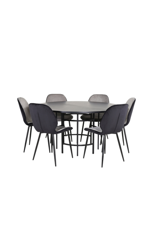 hom_1669919-01_Fs Bild på Matgrupp Copenhagen med 6 st matstolar Emma - Venture Home