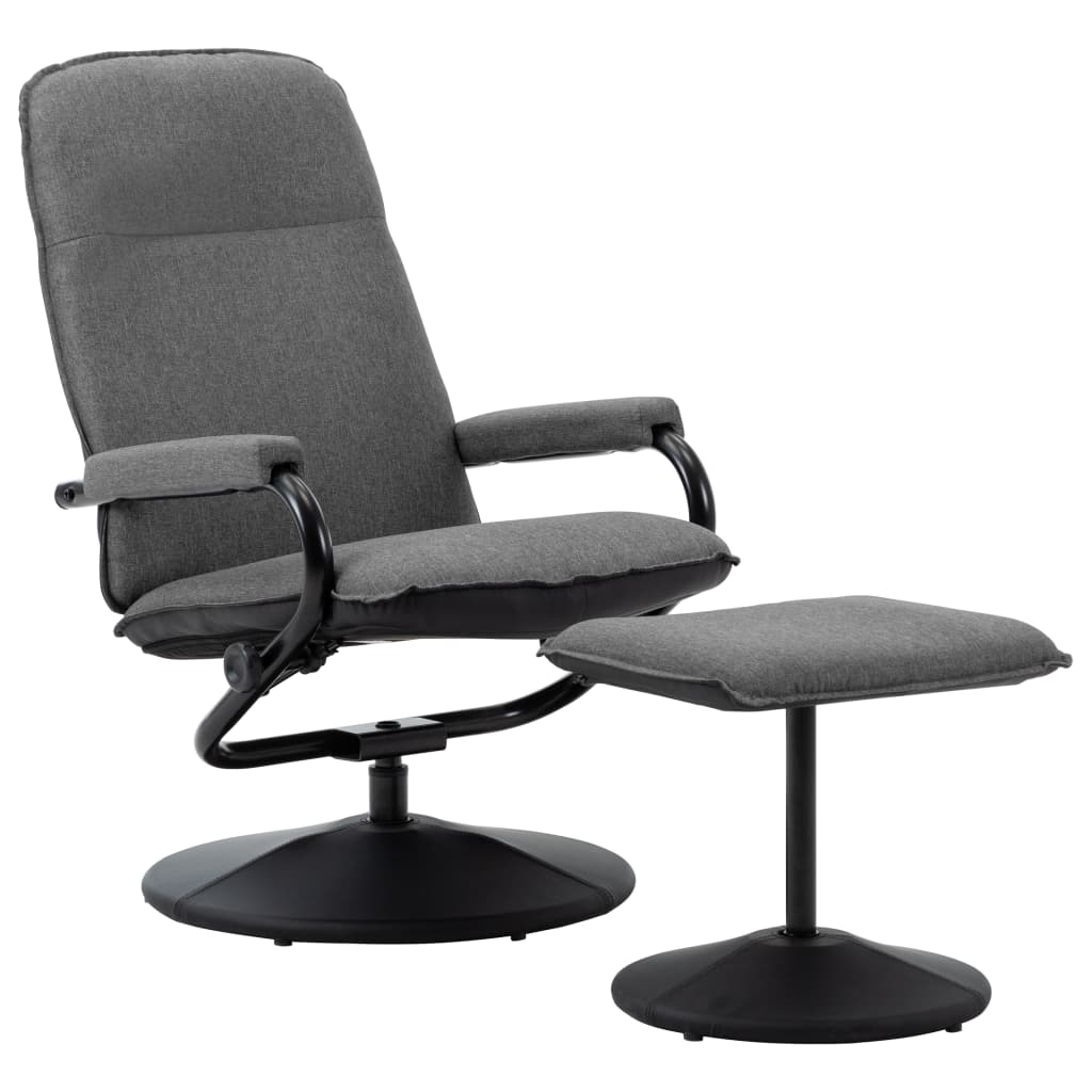 8719883991979_a_en_hd_1 Bild på vidaXL Reclinerfåtölj med fotpall ljusgrå tyg