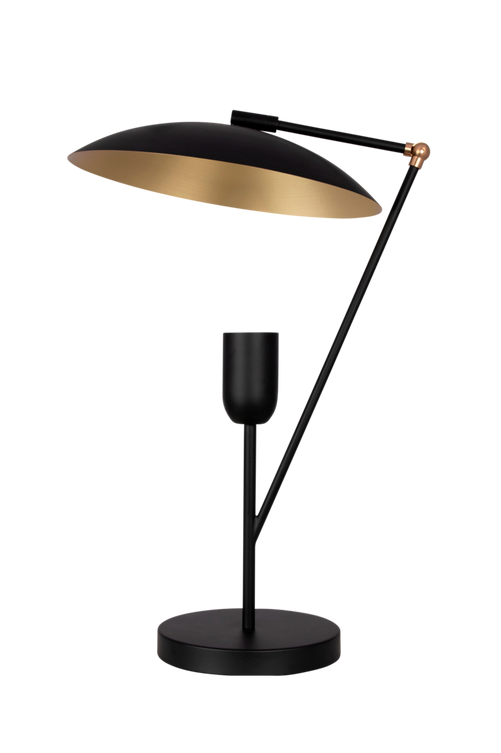 ell_1582432-01_Fs Bild på Bordslampa Undercover Svart/Borstad Mässing - Globen Lighting