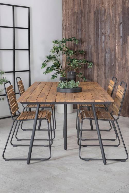 ell_1647574-01_Fs Bild på Matgrupp Cambridge med 4 st Belinda matstolar - Venture Home