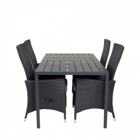 Bild på Matgrupp Bliss inkl 4st Prim matstol - Venture Home