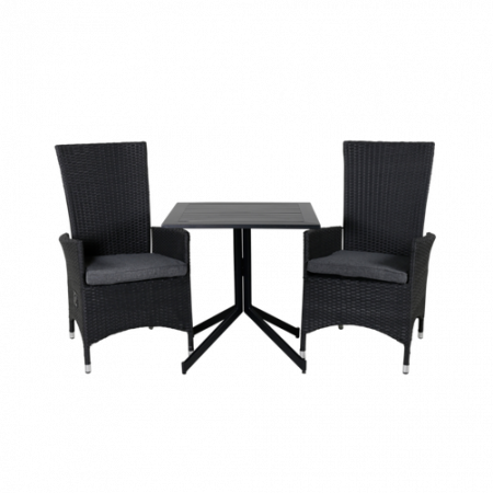 Bild på Caféset Walter med 2 st matstolar Prim - Venture Home