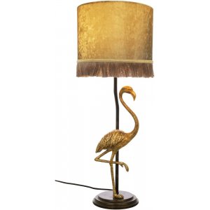 Bordslampa Flamingo - Svartguld/guld - Bordslampor -Lampor - Bordslampor
