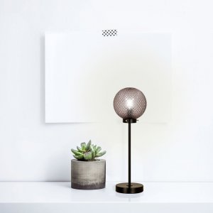 Bordslampa Flory - Svart/rökgrå - Bordslampor -Lampor - Bordslampor