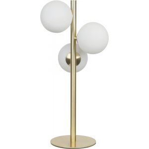 Bordslampa Molekyl - Matt mässing/vit - Bordslampor -Lampor - Bordslampor