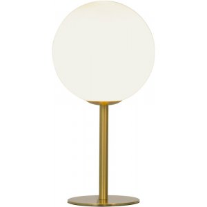 Bordslampa Molekyl - Matt mässing/vit - Bordslampor -Lampor - Bordslampor