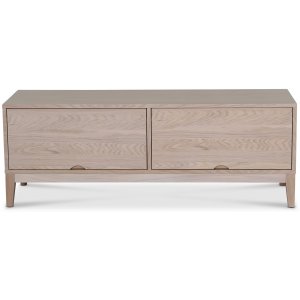 Borgholm mediabänk small - Whitewash - TV-bänkar & mediabänkar -TV-bänkar & mediabänkar - Hyllor & Förvaring