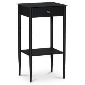 Flash sängbord - Svart metall / Mässing - Sängbord -Sovrumsmöbler - Sängbord