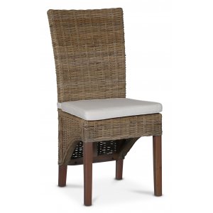 2 st Croco matstol med dyna - Rotting - Matstolar & Köksstolar