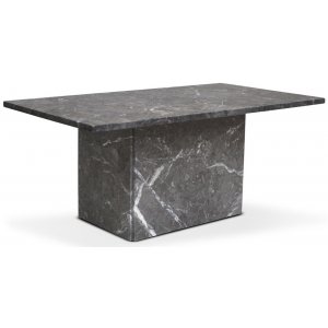 Level soffbord 110x60 cm - Grå marmor - Soffbord i marmor