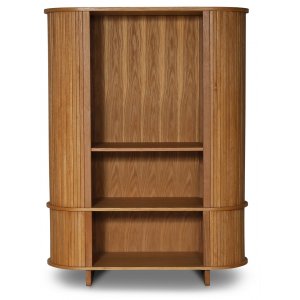 Nova skåp / Bokhylla trä - Oljad ekfanèr - Skåp -Skåp - Hyllor & Förvaring