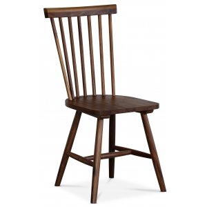 2 st Karl pinnstol - Oljad valnöt + Möbelpolish - Pinnstolar