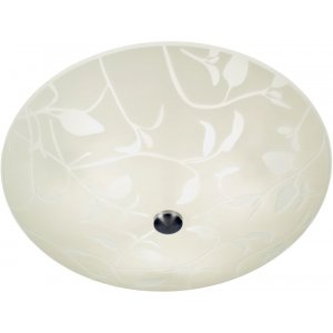 Plafond Bladverk - Vit/stål - Plafonder