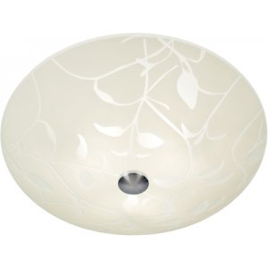 Plafond Bladverk - Vit/stål - Plafonder