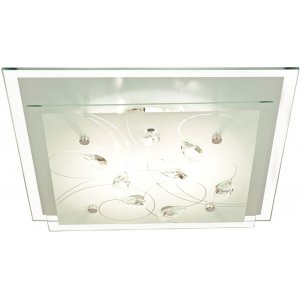 Plafond Demi - Krom/klar - Plafonder