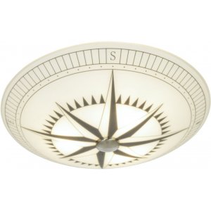 Plafond Kompass - Vit/svart - Plafonder