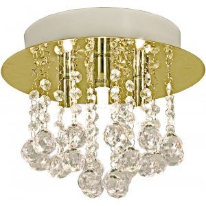 Plafond Madelene - Mässing/klar - Plafonder