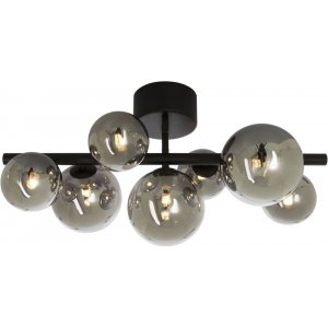 Plafond Molekyl - Svart/rökgrå - Plafonder