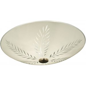 Plafond Palmblad - Vit/stål - Plafonder